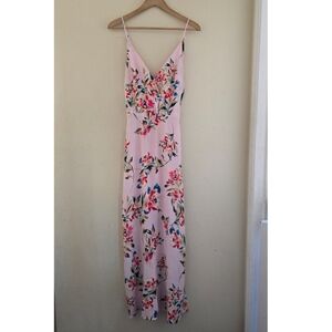 NWOT Lush Floral Pink Maxi XS